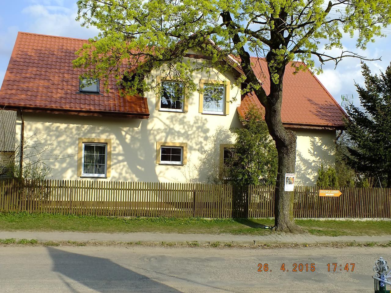 Ferienhaus in Wielkie Le?no mit Sauna, Grill und g Bauernhof in Polen