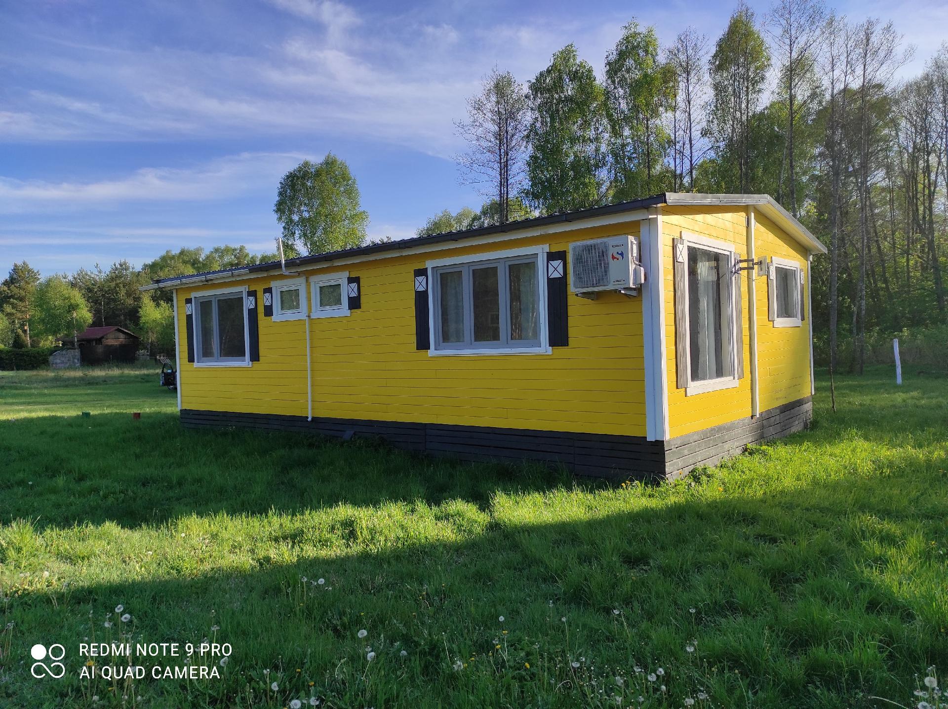 gelbes Haus  in Polen