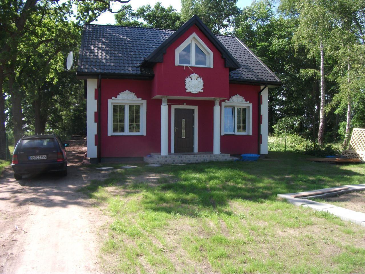 Ferienhaus in Nowe Warpno mit Garten, Terrasse und  in Polen