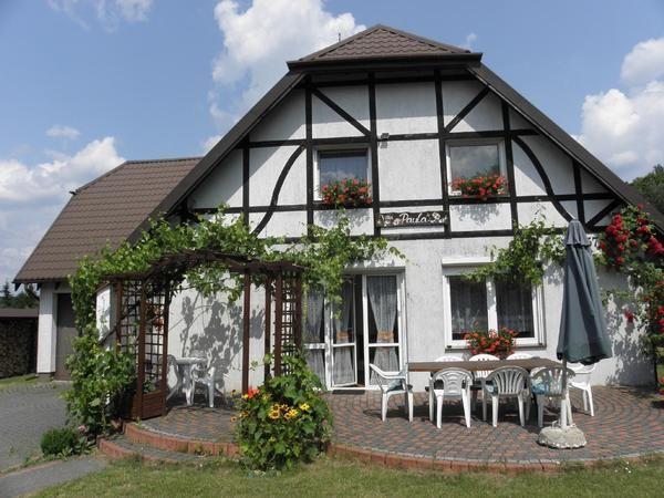 Ferienhaus in Pluski mit Grill, Terrasse und Garte  in Polen