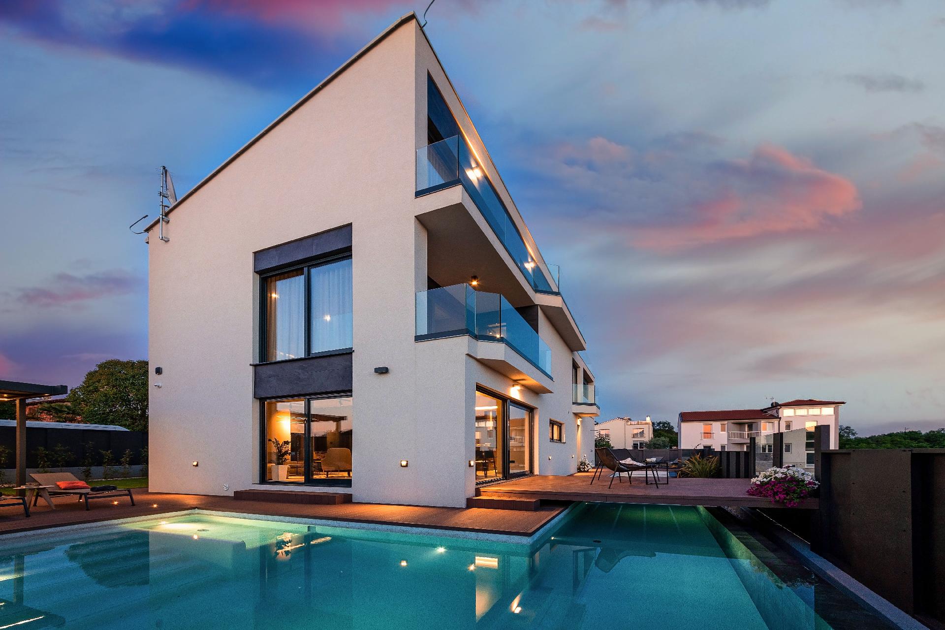 Villa Mare Exclusive mit Pool, Meerblick und Fitne Ferienhaus 