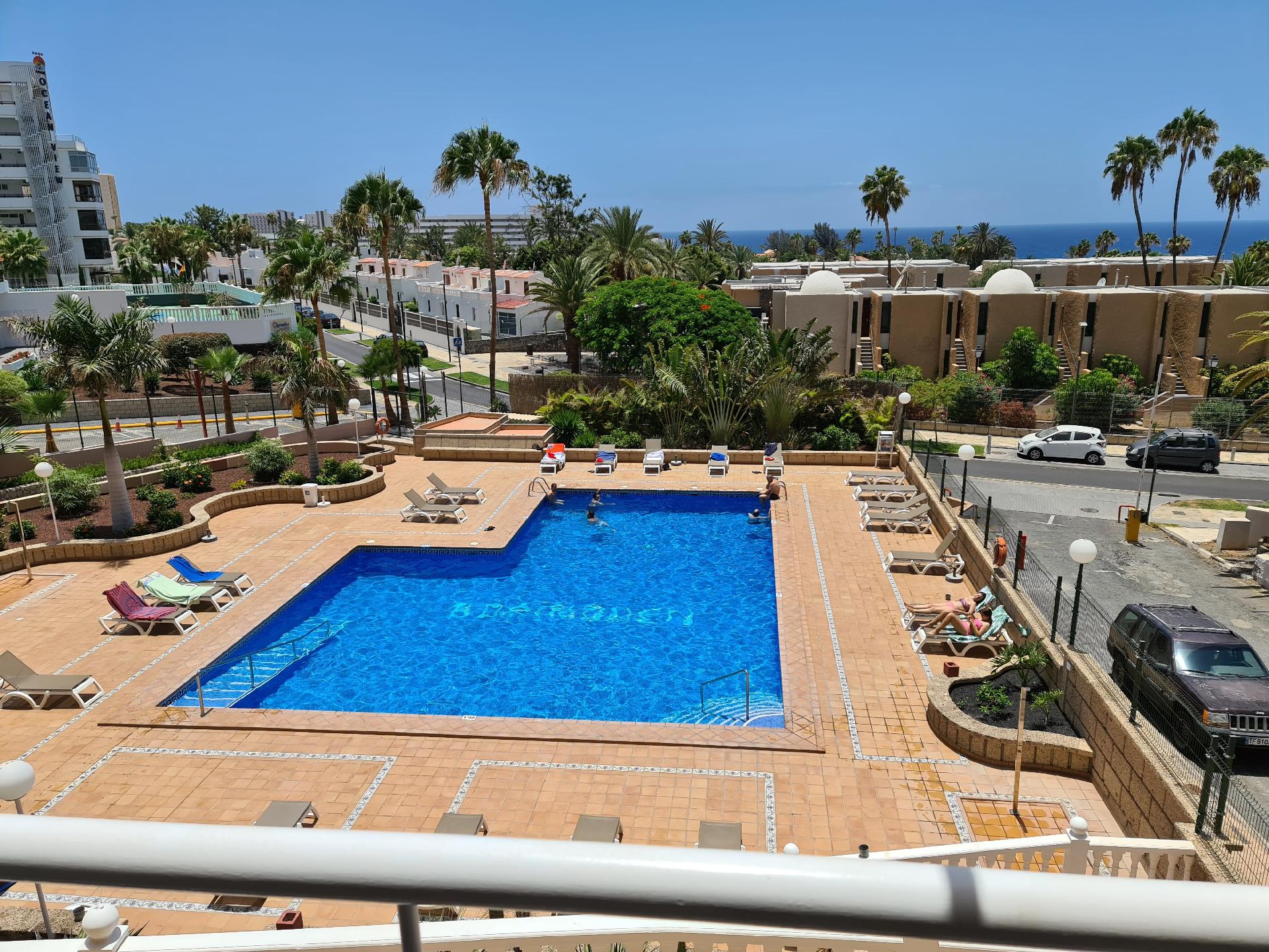 Appartement in Costa Adeje mit Beheiztem gemeinsam Ferienwohnung in Spanien