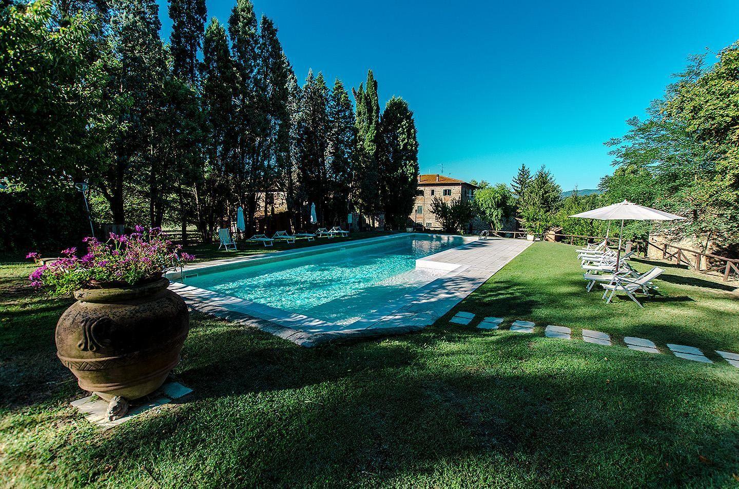 Wohnung in Reggello mit gemeinsamem Pool, Garten u Ferienwohnung in Europa