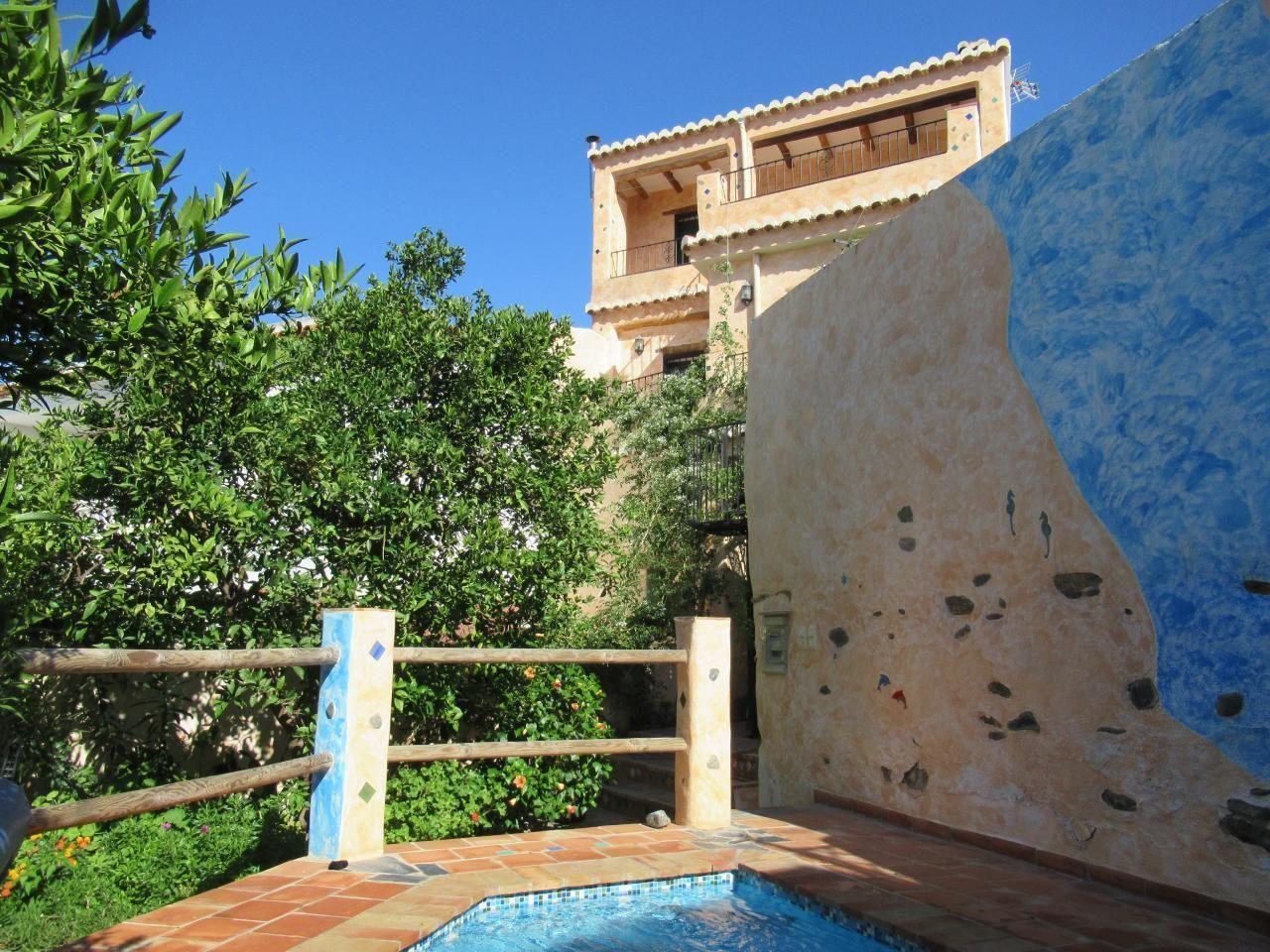 Ferienhaus in Órgiva mit Großem Garte   Andalusien