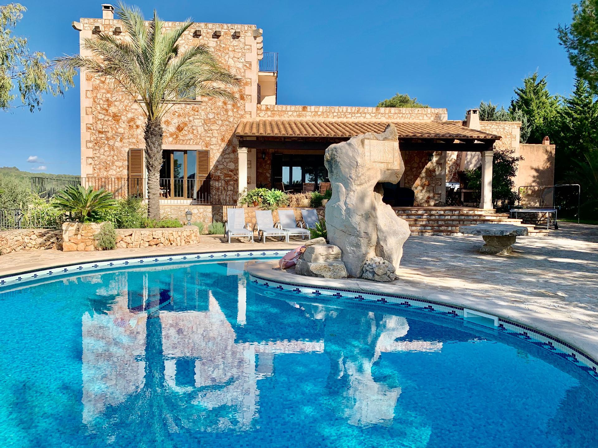 Ferienhaus mit Privatpool für 10 Personen ca. Ferienhaus  Mallorca SÃ¼d