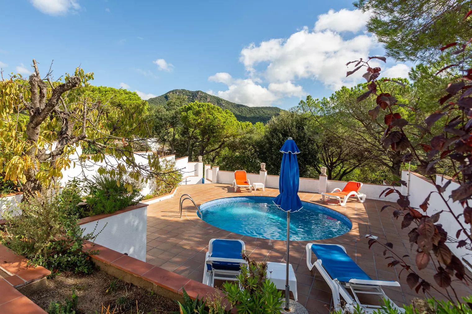 Ferienhaus mit privatem Pool in Santa Cristina d&#  in Spanien