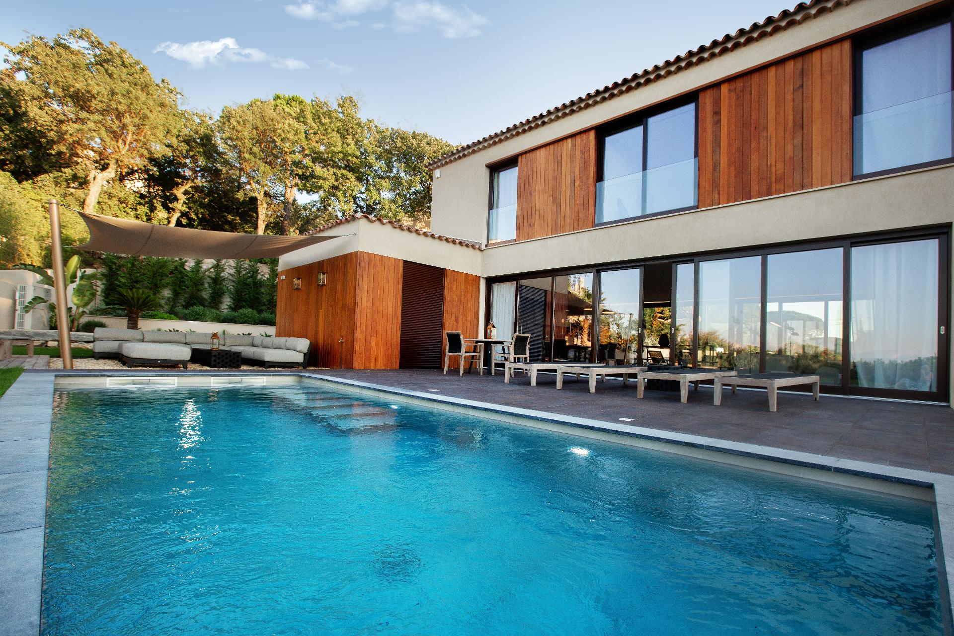 Ferienhaus in Gassin mit Beheiztem Pool und Meerbl Ferienhaus  CÃ´te d'Azur