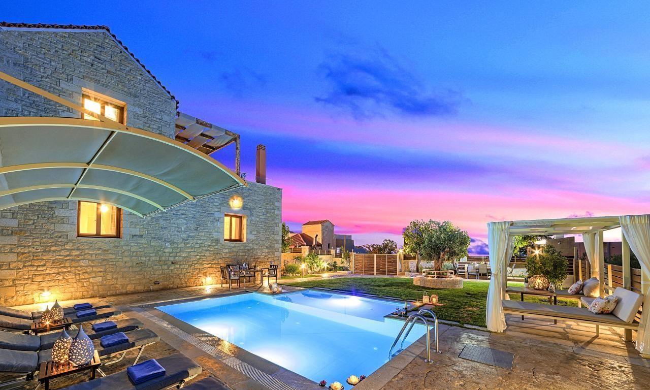 Cretan Sunrise Villa Heated Pool  