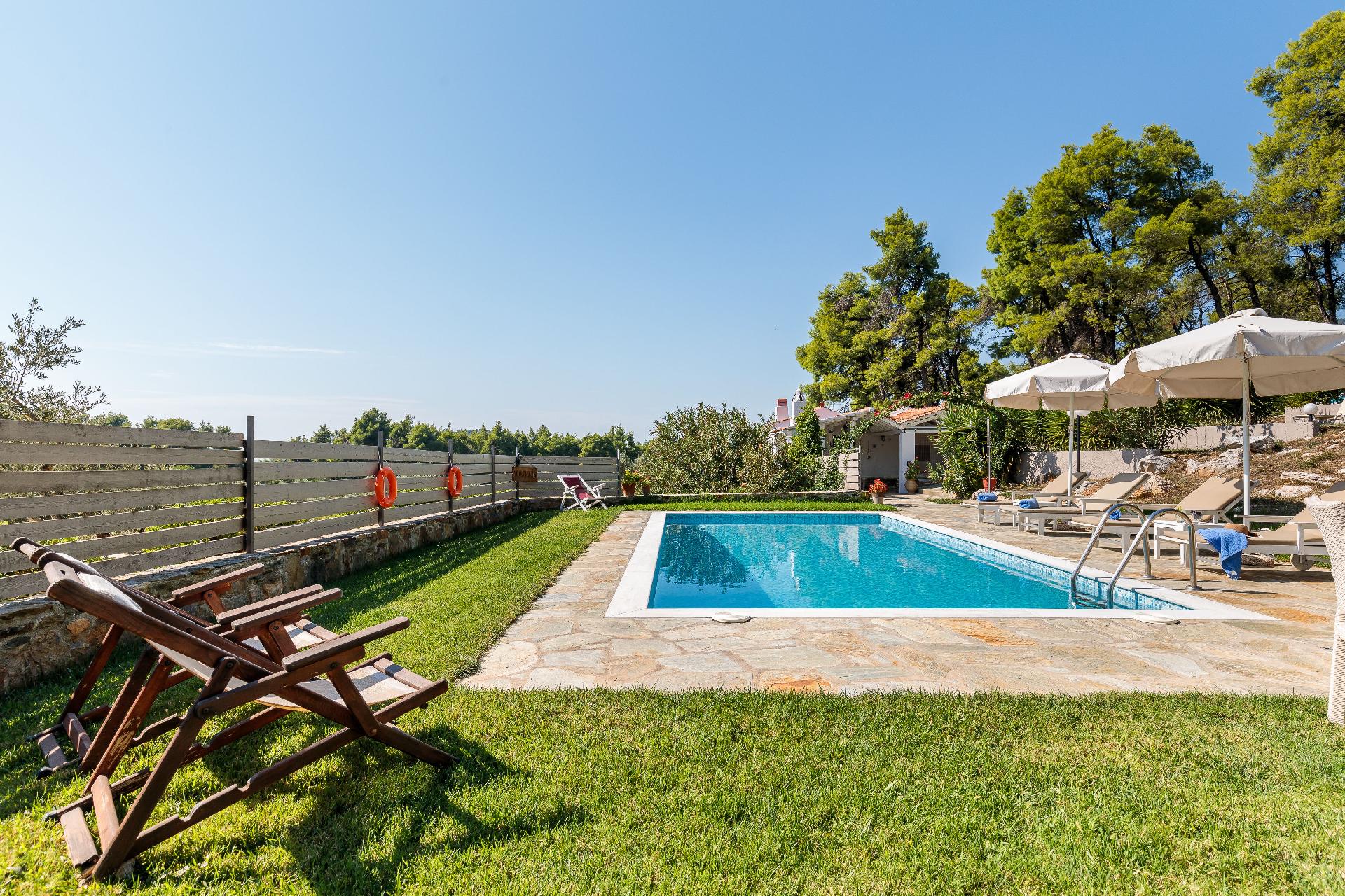 Ferienhaus mit Privatpool für 5 Personen ca.  Ferienhaus in Griechenland