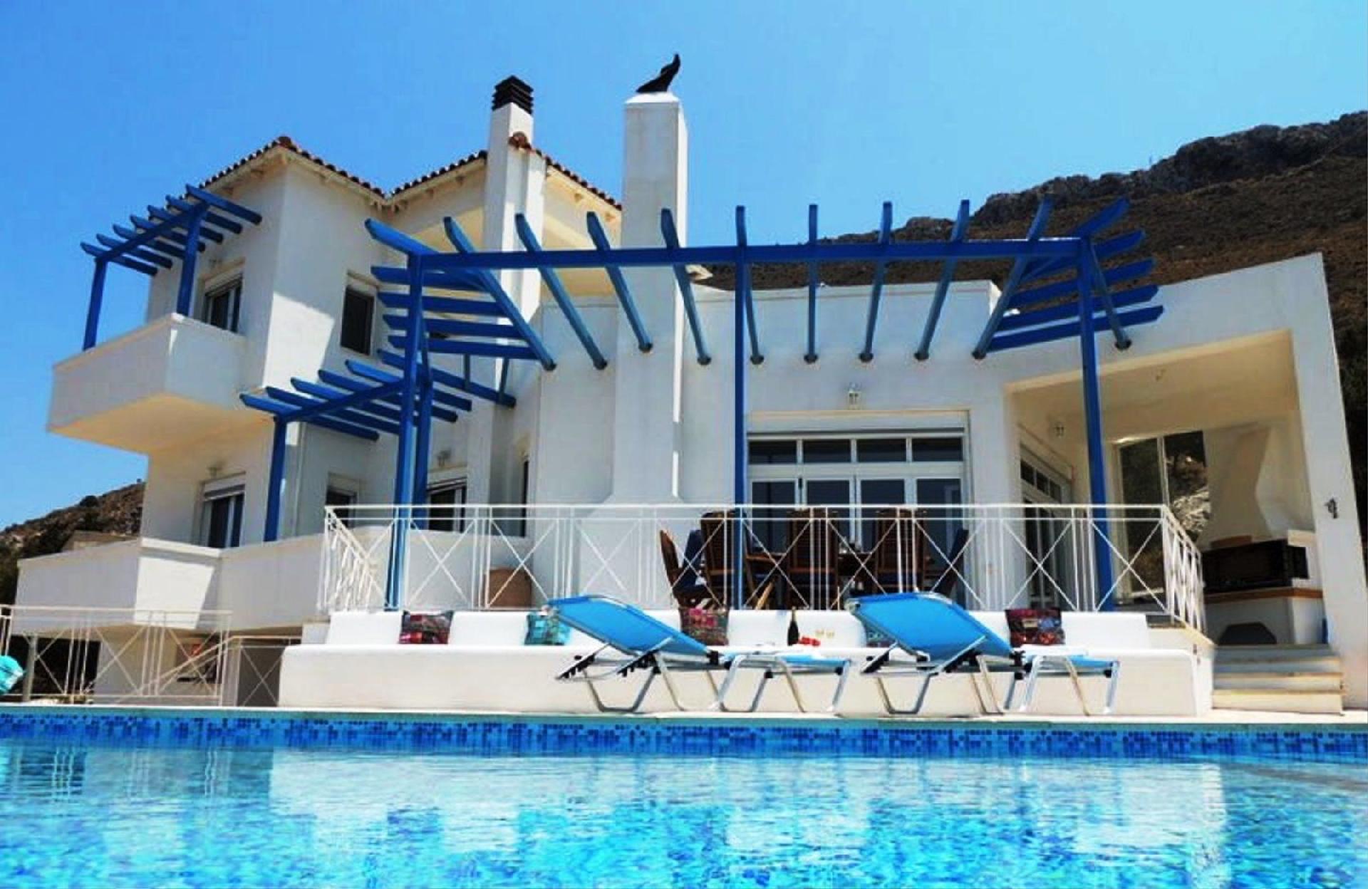 Ferienhaus mit Privatpool für 6 Personen  + 4 Ferienhaus in Griechenland