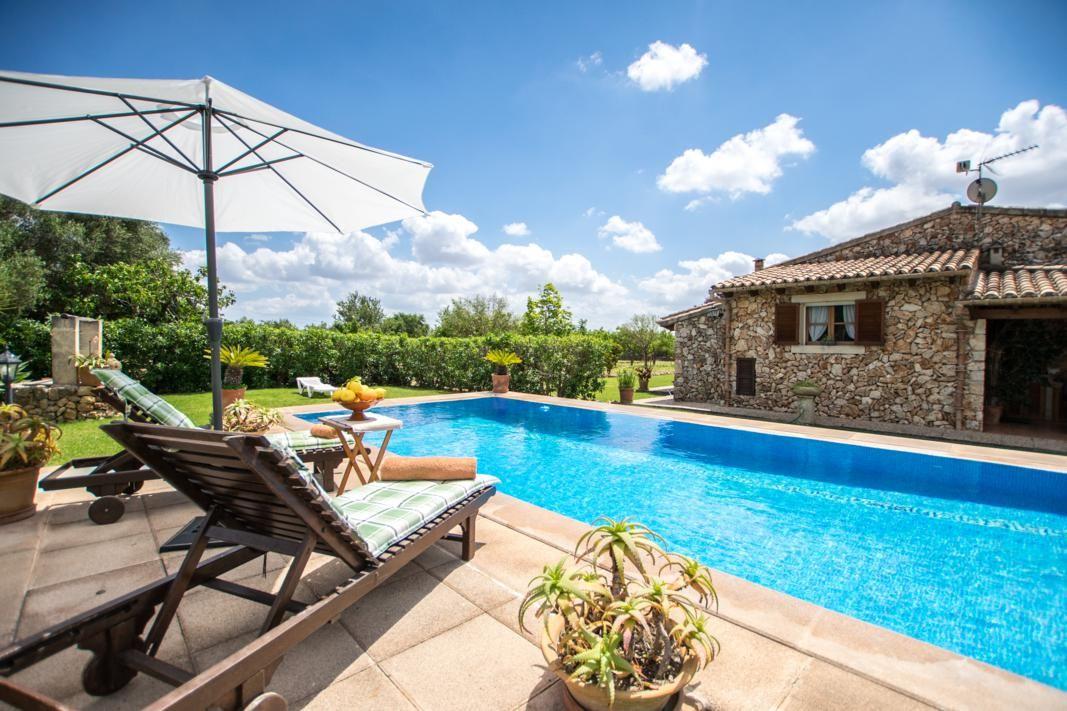 Ferienhaus in Selva mit Privatem Pool Ferienhaus in Spanien