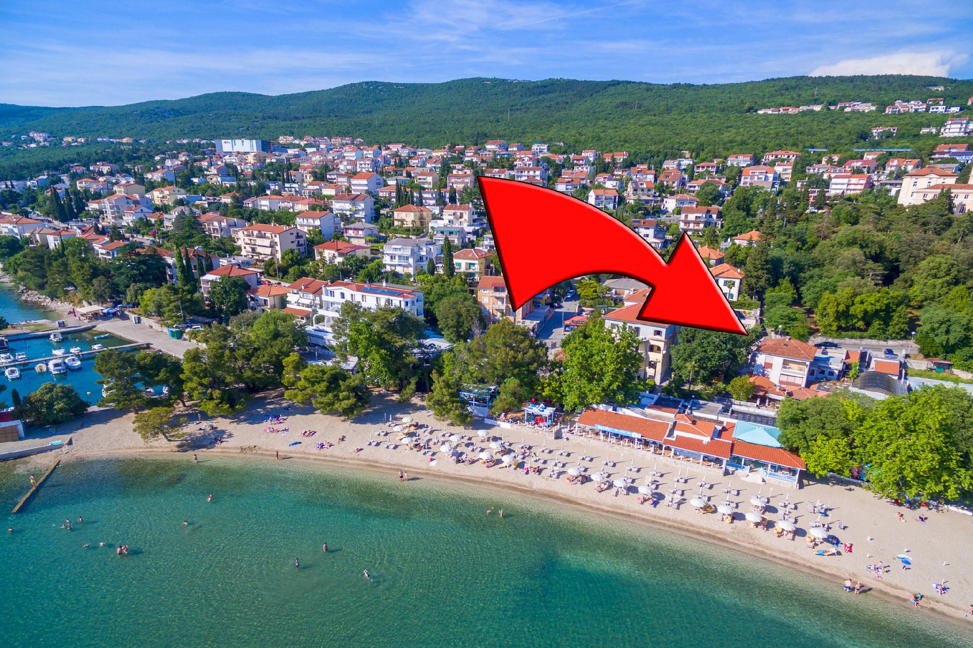 Ferienwohnung für 4 Personen ca. 80 m² i   Kvarner Bucht