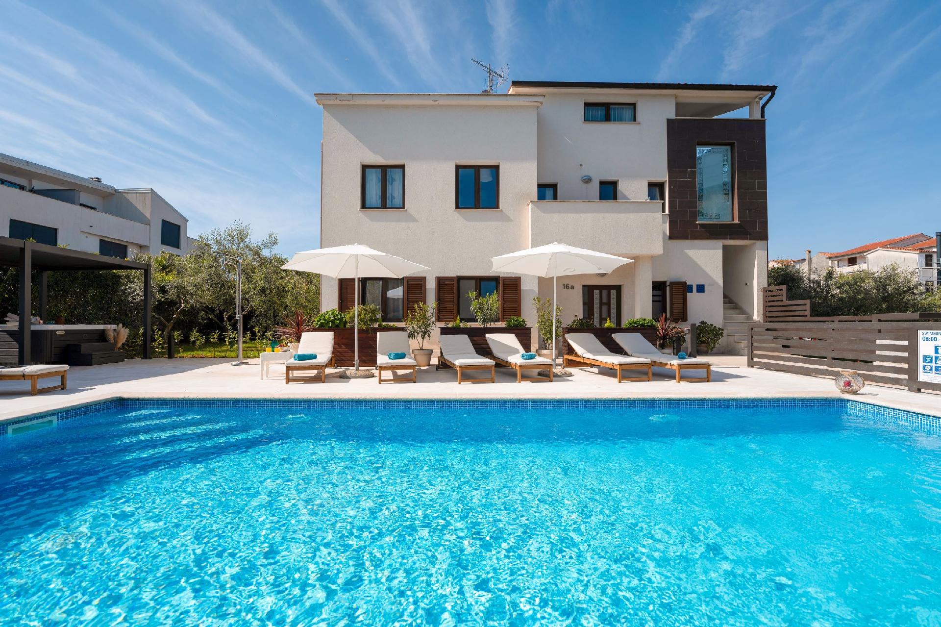 Ferienwohnung Residence Mala 1 mit Pool   Ferienwohnung in Kroatien