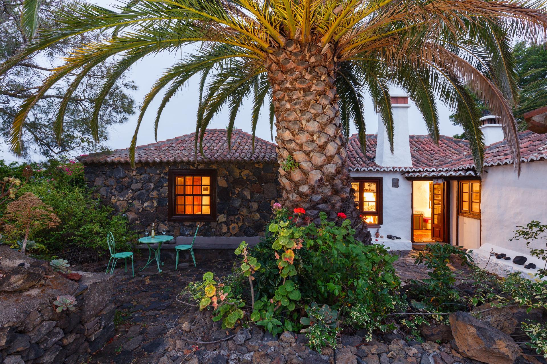 Märchenhaftes kanarisches Landhaus mi idyllis Ferienhaus  La Palma