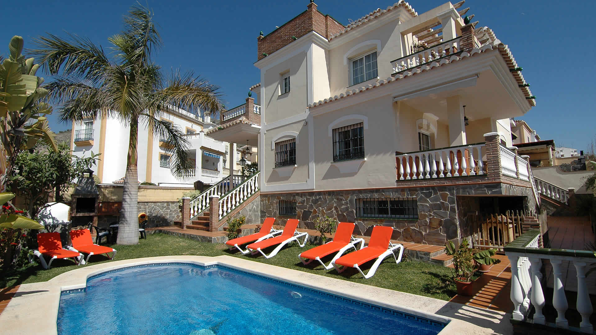 Ferienhaus mit Privatpool für 8 Personen ca.  Ferienhaus  Costa del Sol