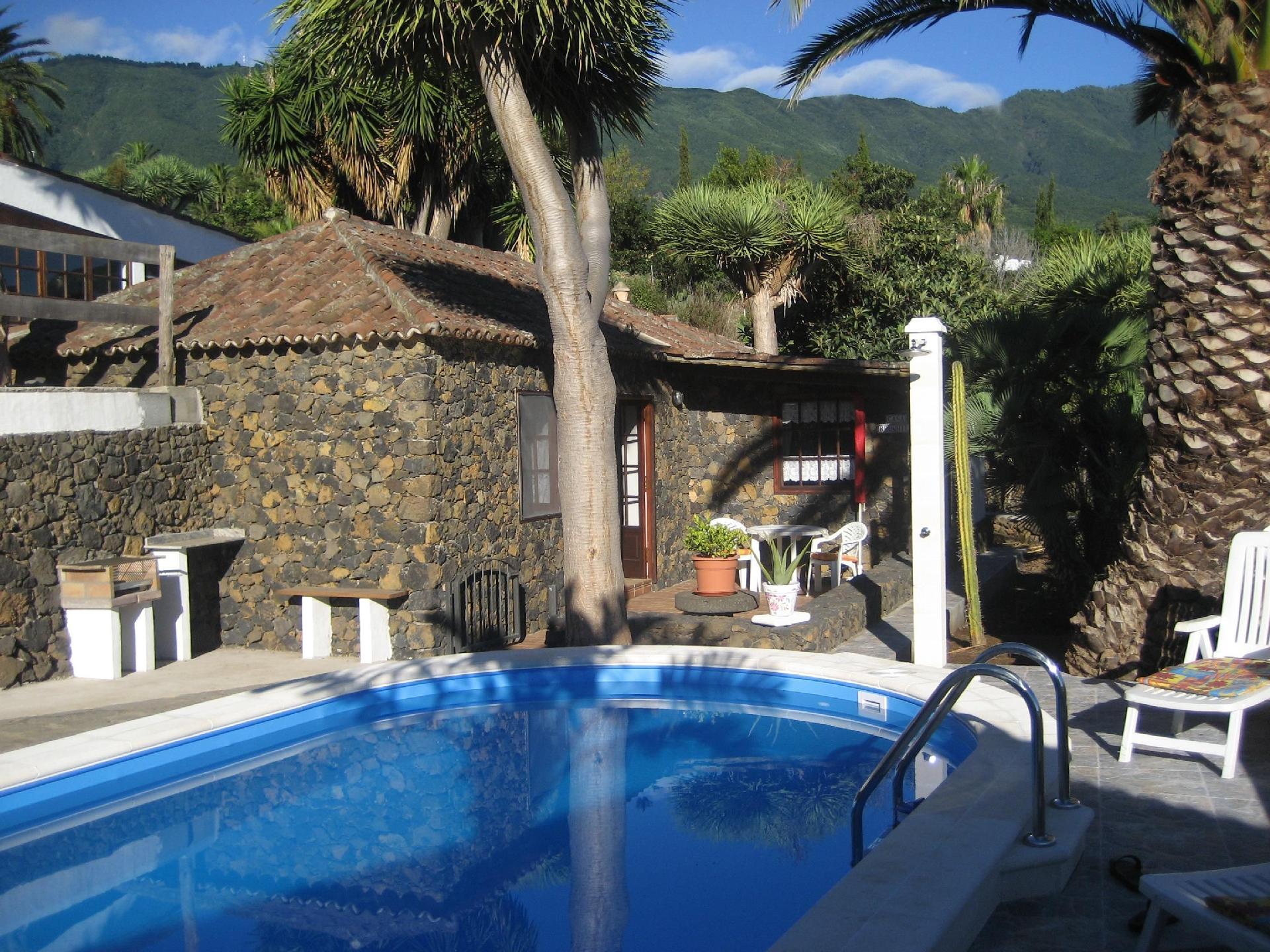 Ferienhaus mit Pool   La Palma