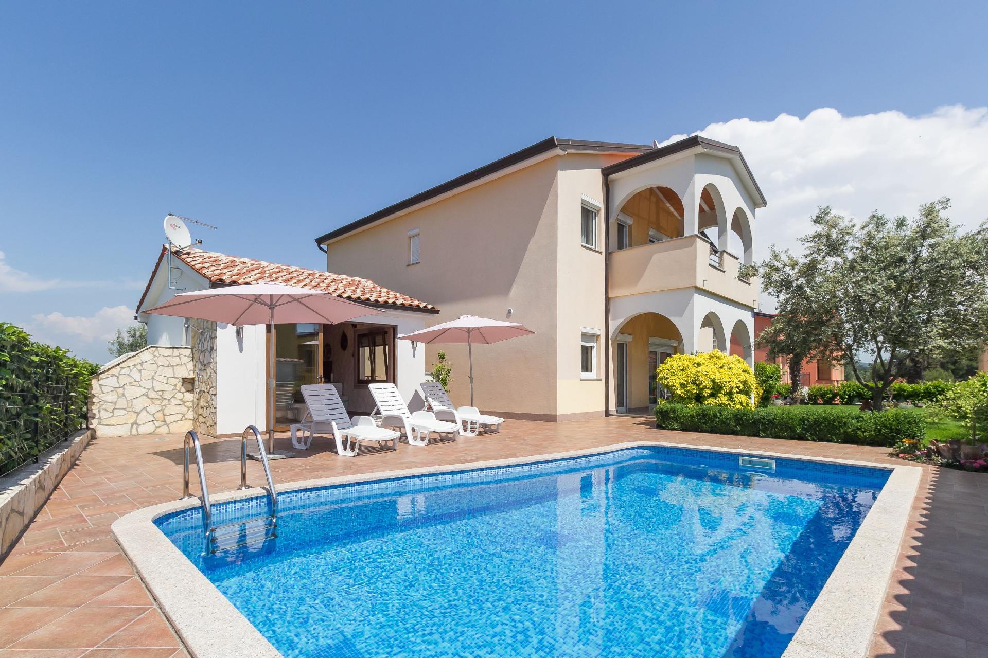 Ferienhaus mit Privatpool für 4 Personen ca.  Ferienwohnung in Istrien