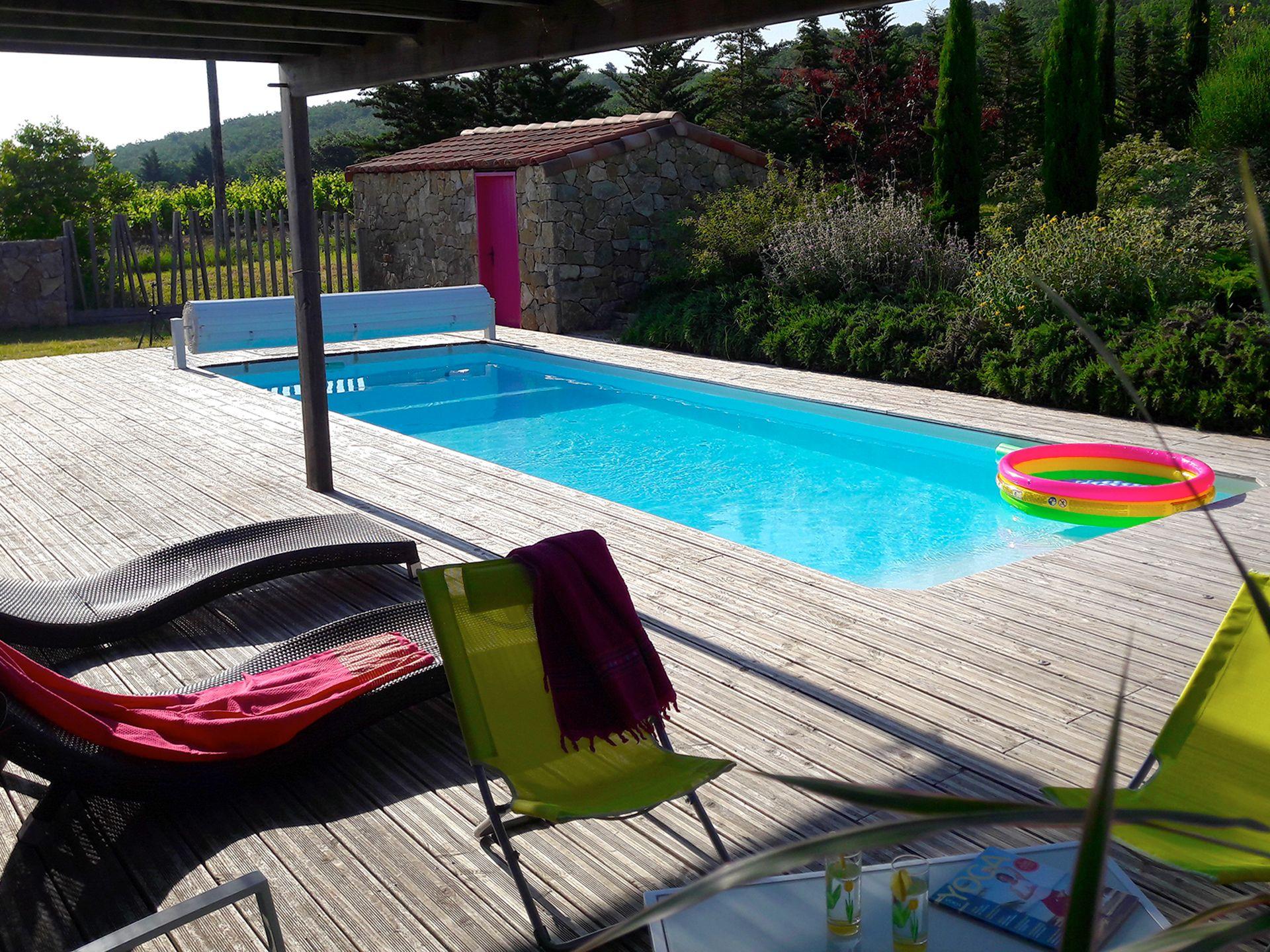 Ferienhaus mit Privatpool für 4 Personen  + 1 Ferienhaus in Frankreich