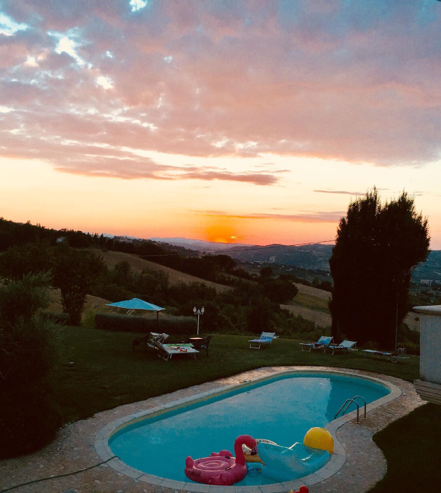 Ferienwohnung in herrlicher Villa auf dem Land mit Ferienhaus in Italien
