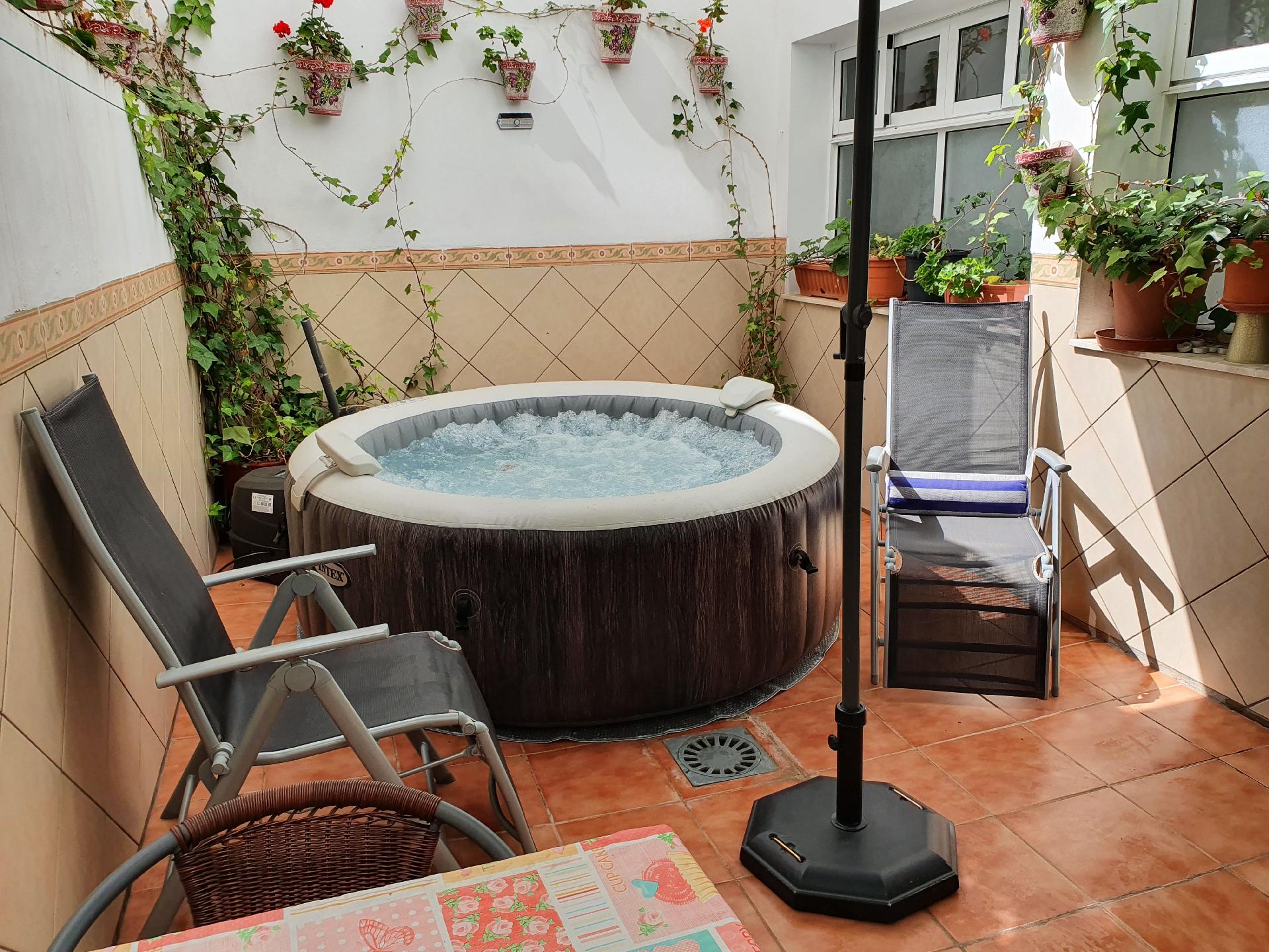 Studio-Apartment mit Innenhof und gemeinschaftlich Ferienwohnung in Spanien