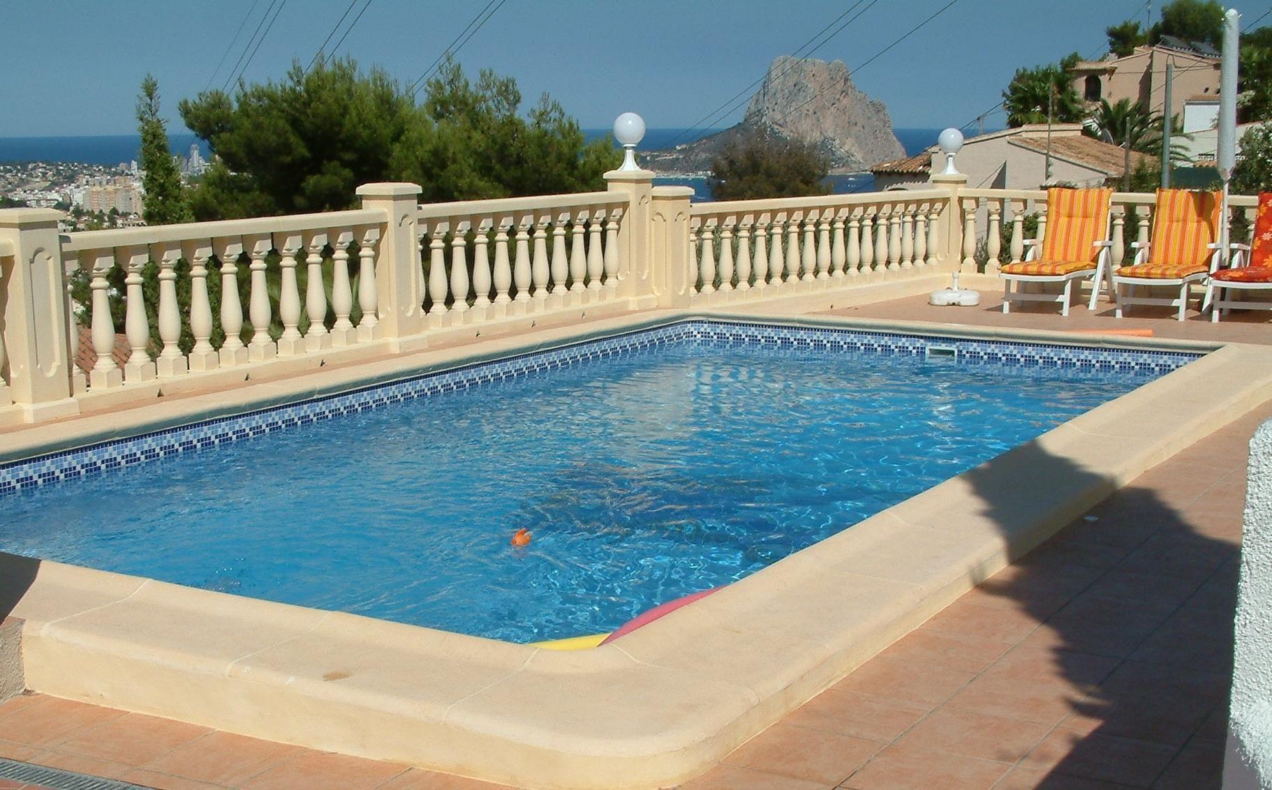 Gemütliche und komfortable Villa mit privatem Ferienhaus in Spanien