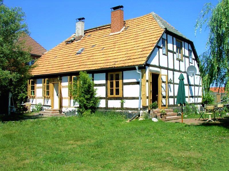 Saniertes historisches Fischerhaus Godewind gr&oum  in Mecklenburg Vorpommern