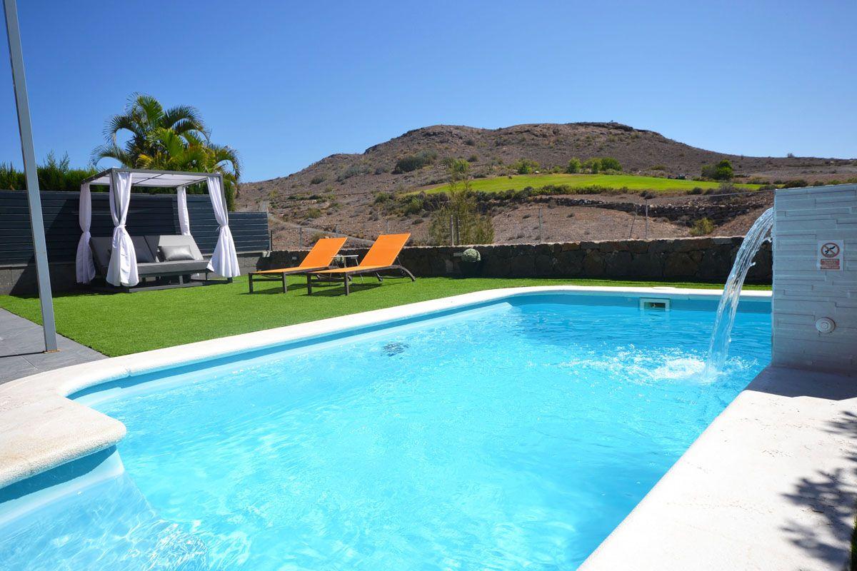 Ferienhaus in Las Crucitas mit Privatem Pool Ferienhaus 