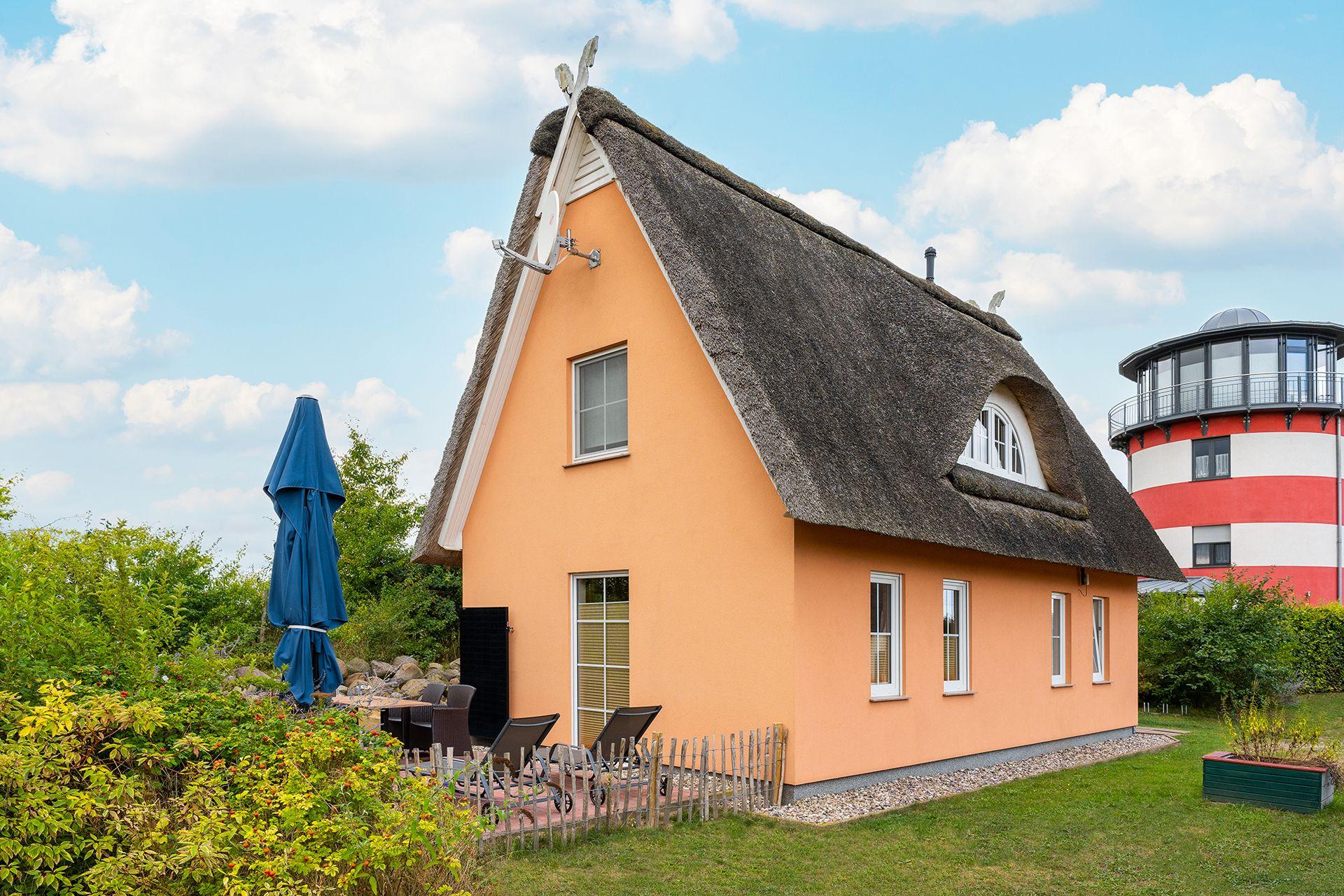 Hübsches Reetdachhaus Seestern Ferienhaus an der Ostsee