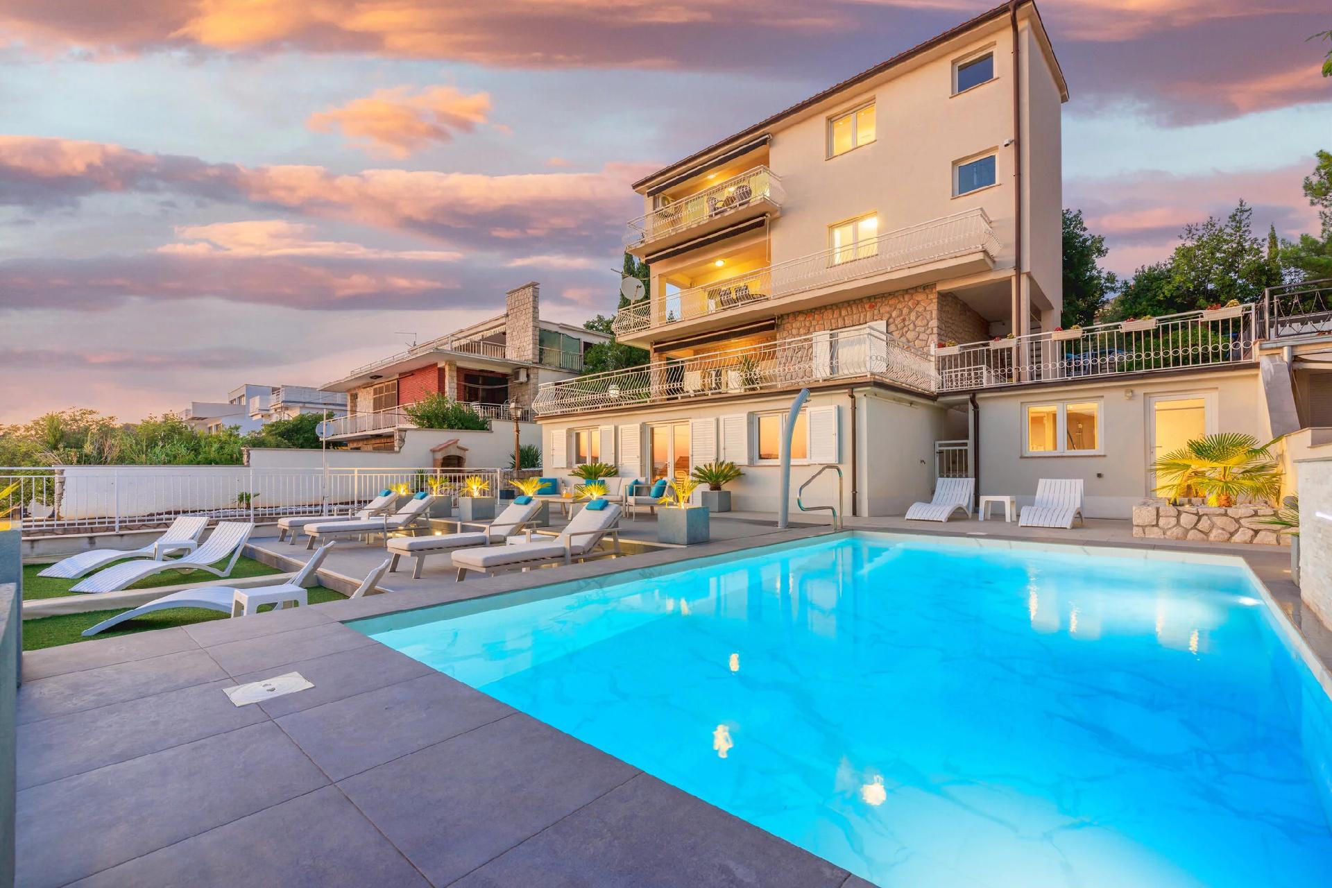 Ferienwohnung für 5 Personen ca. 90 m² i   Crikvenica