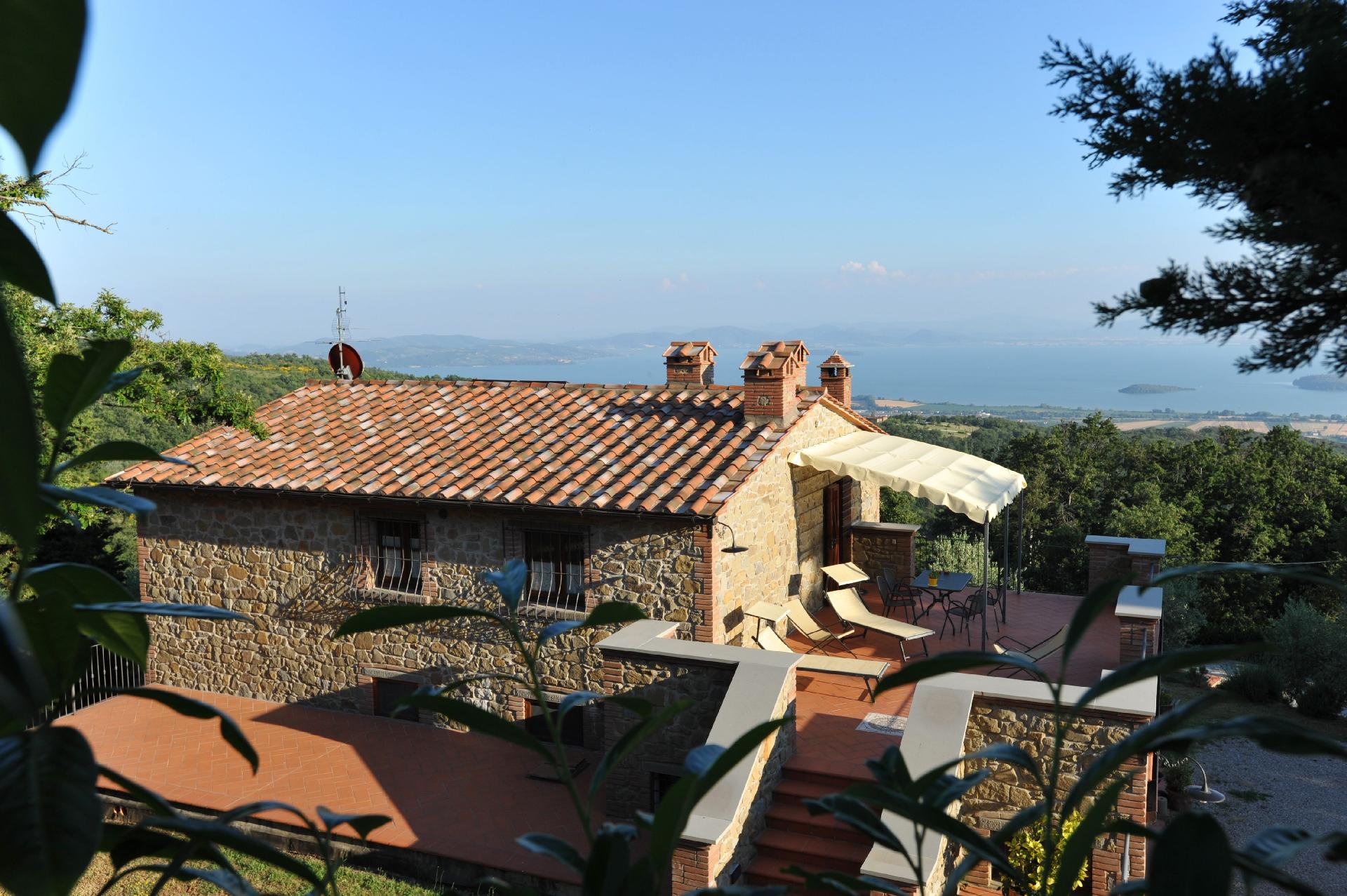Ferienwohnung mit Terrasse und Balkon, herrlicher  Ferienhaus in Italien