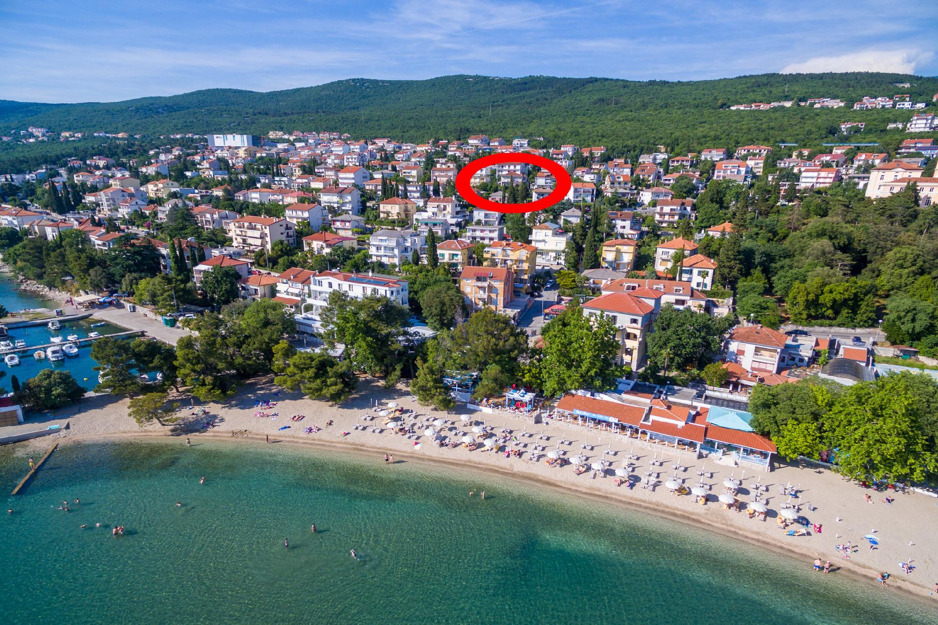 Ferienwohnung für 4 Personen ca. 50 m² i   Kvarner Bucht