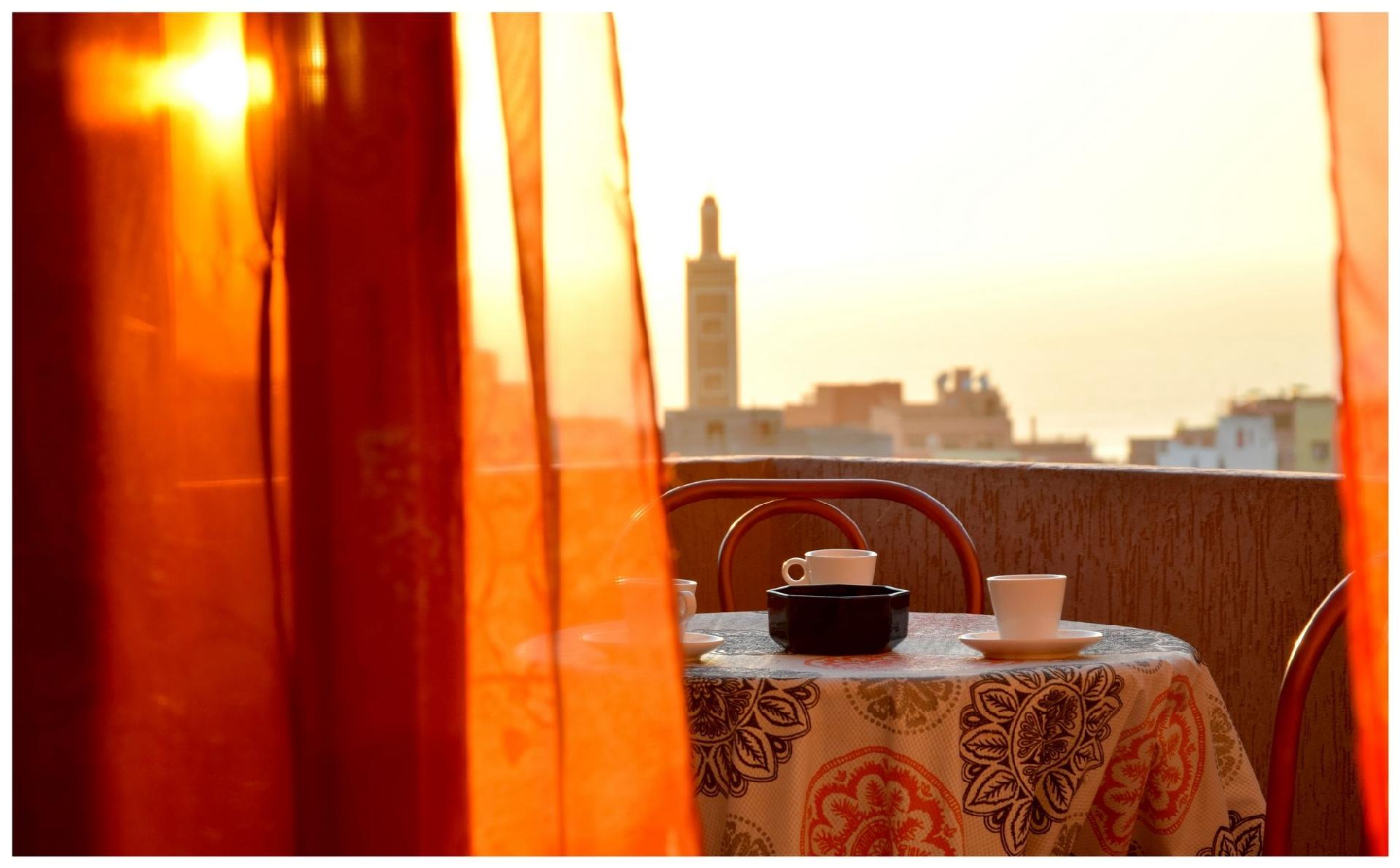 Ferienwohnung mit Terrasse und Meerblick Ferienwohnung in Marokko