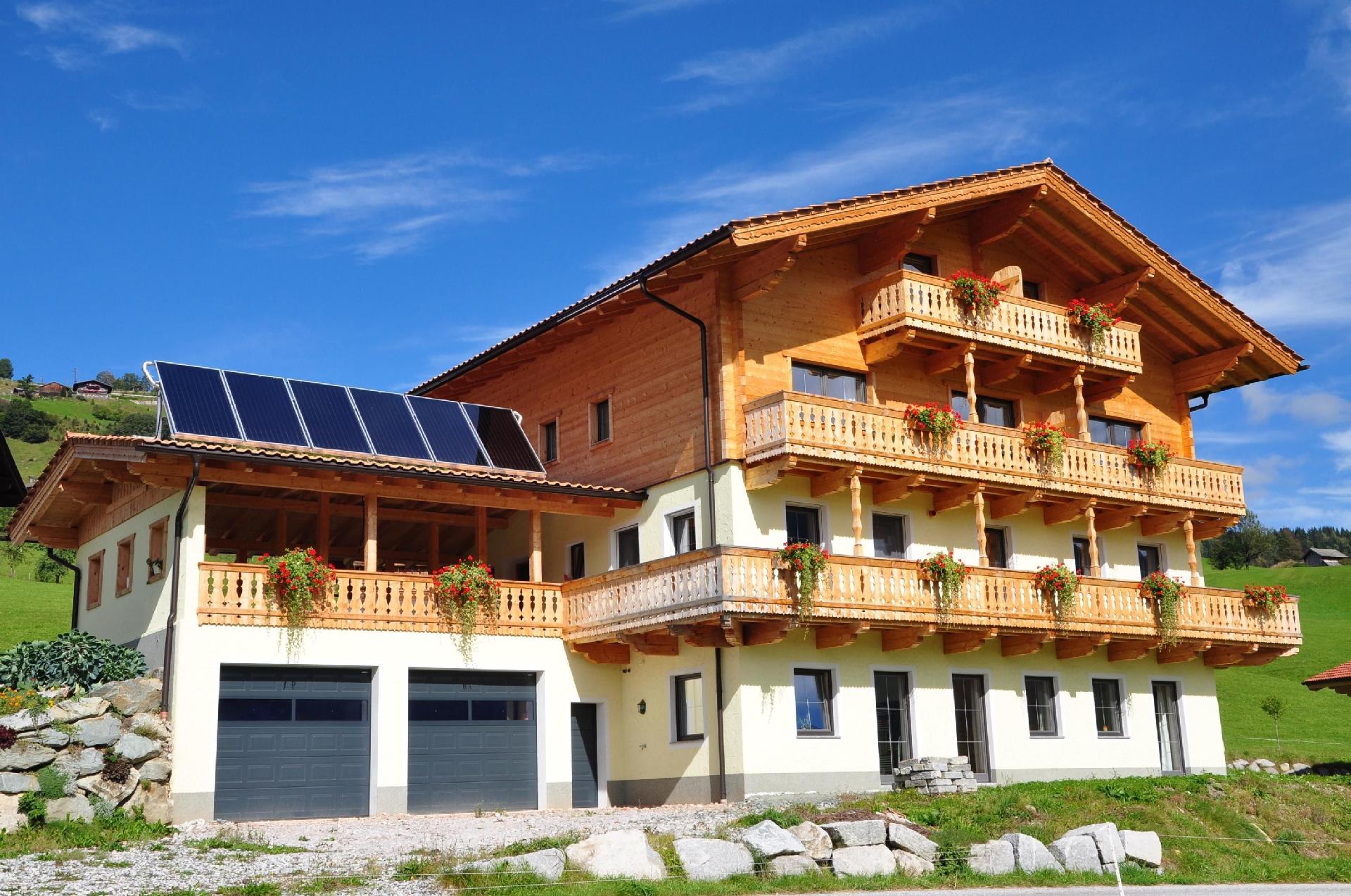 Ferienwohnung auf Bio-Bergbauernhof mit Balkon und  in Österreich