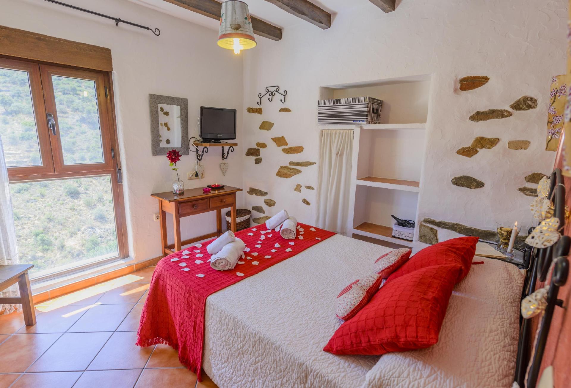 Gemütlich rustikales Ferienhaus für zwei Bauernhof in Spanien