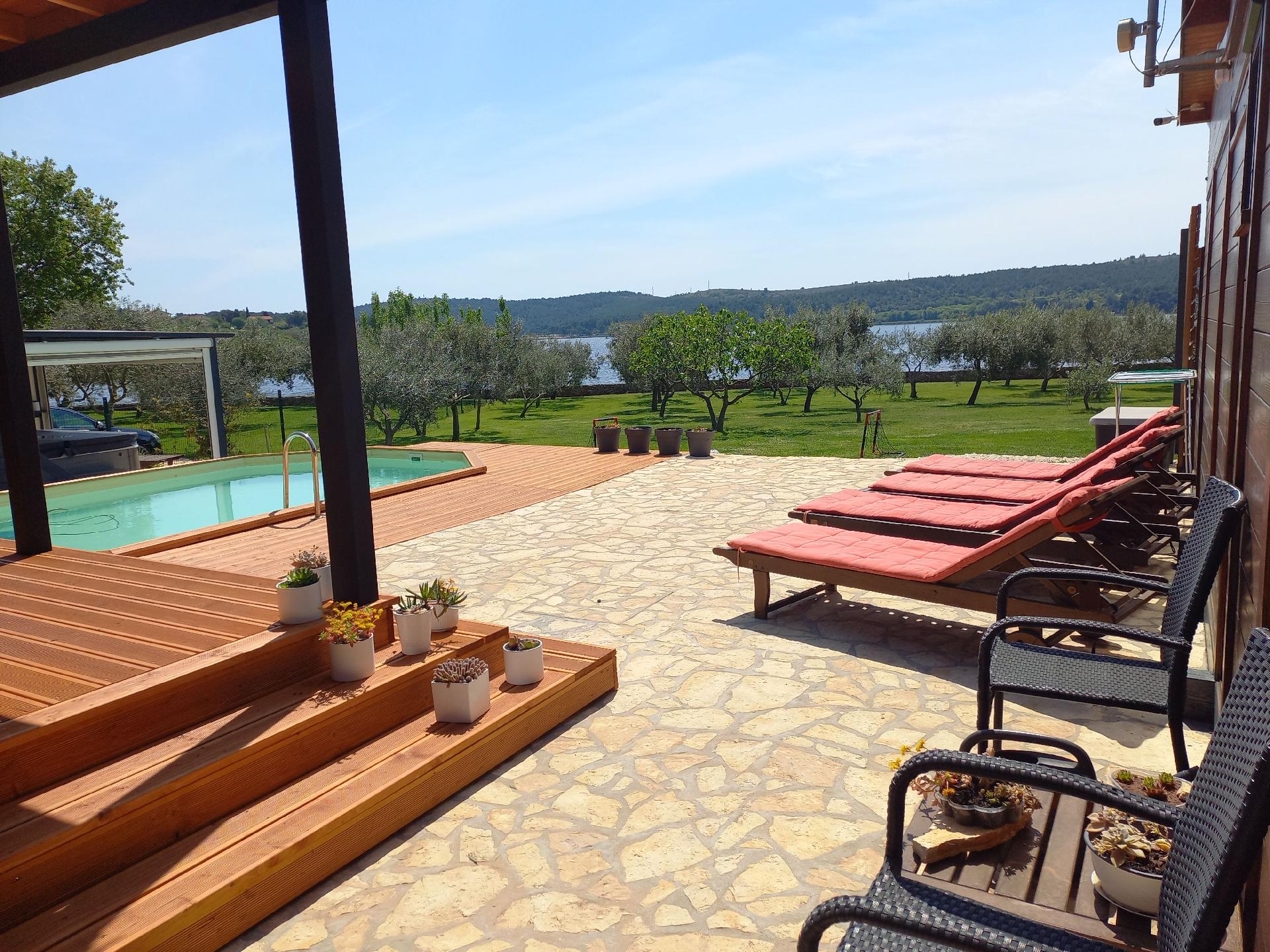 Ferienhaus in Pomer mit Privatem Pool  in Kroatien
