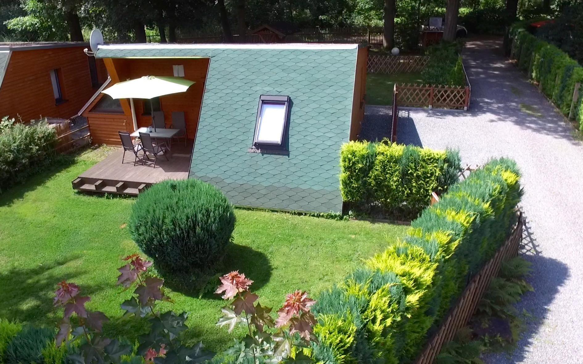 Kleines, modern eingerichtetes Ferienhaus mit Terr Ferienhaus in Sachsen