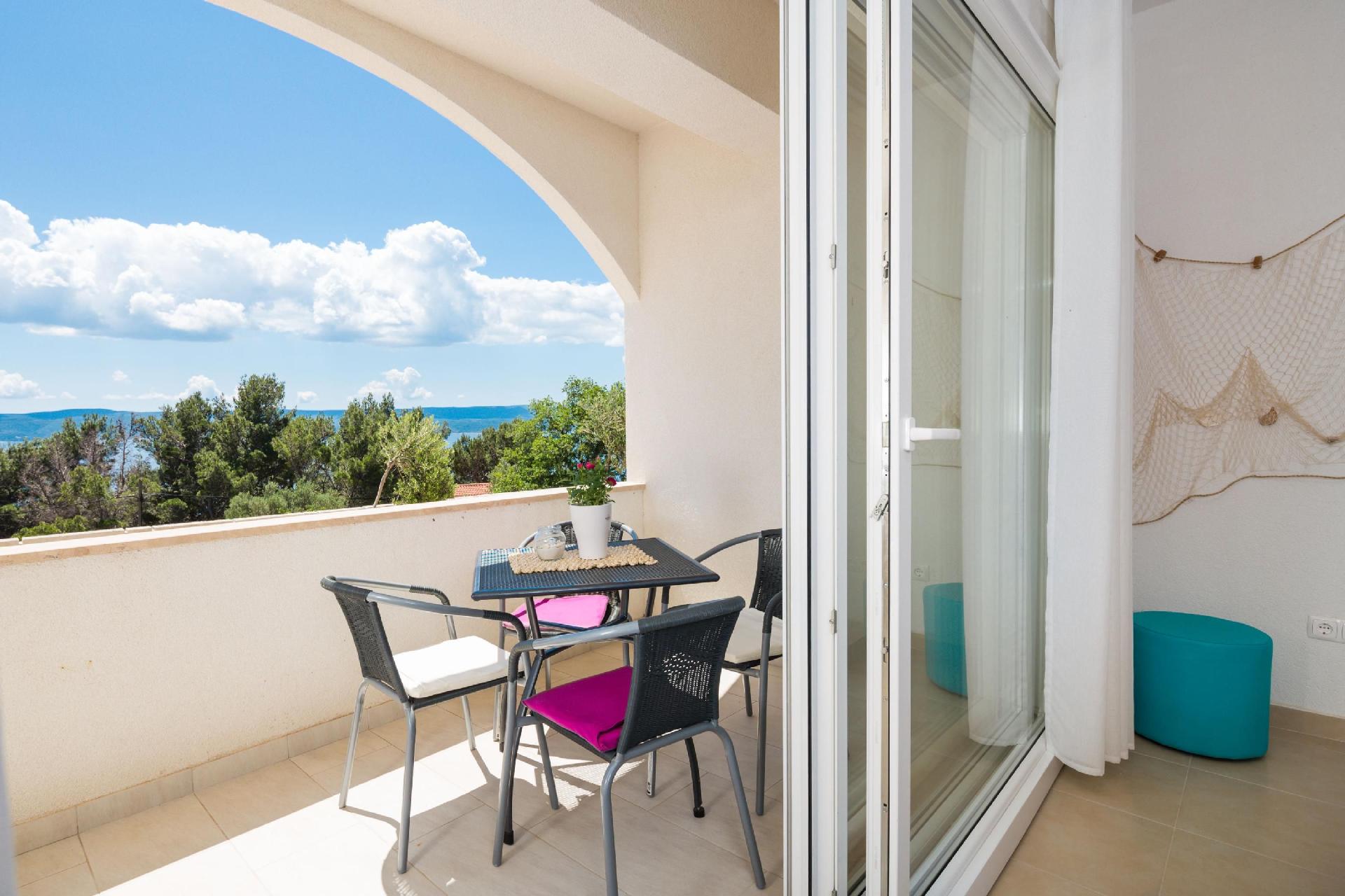 Modern eingerichtete Ferienwohnung mit Panoramabli  in Kroatien