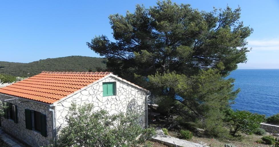 Ferienhaus in Maslinica mit Großer Terrasse  in Dalmatien