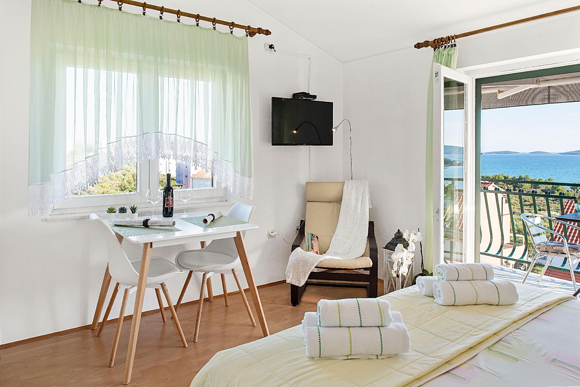 Appartement mit Balkon Ferienwohnung in Dalmatien