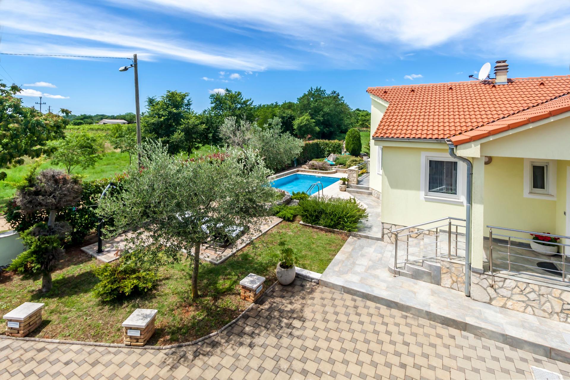Stilvolle Ferienvilla mit Garten, Terrasse, Spielp Ferienhaus in Istrien