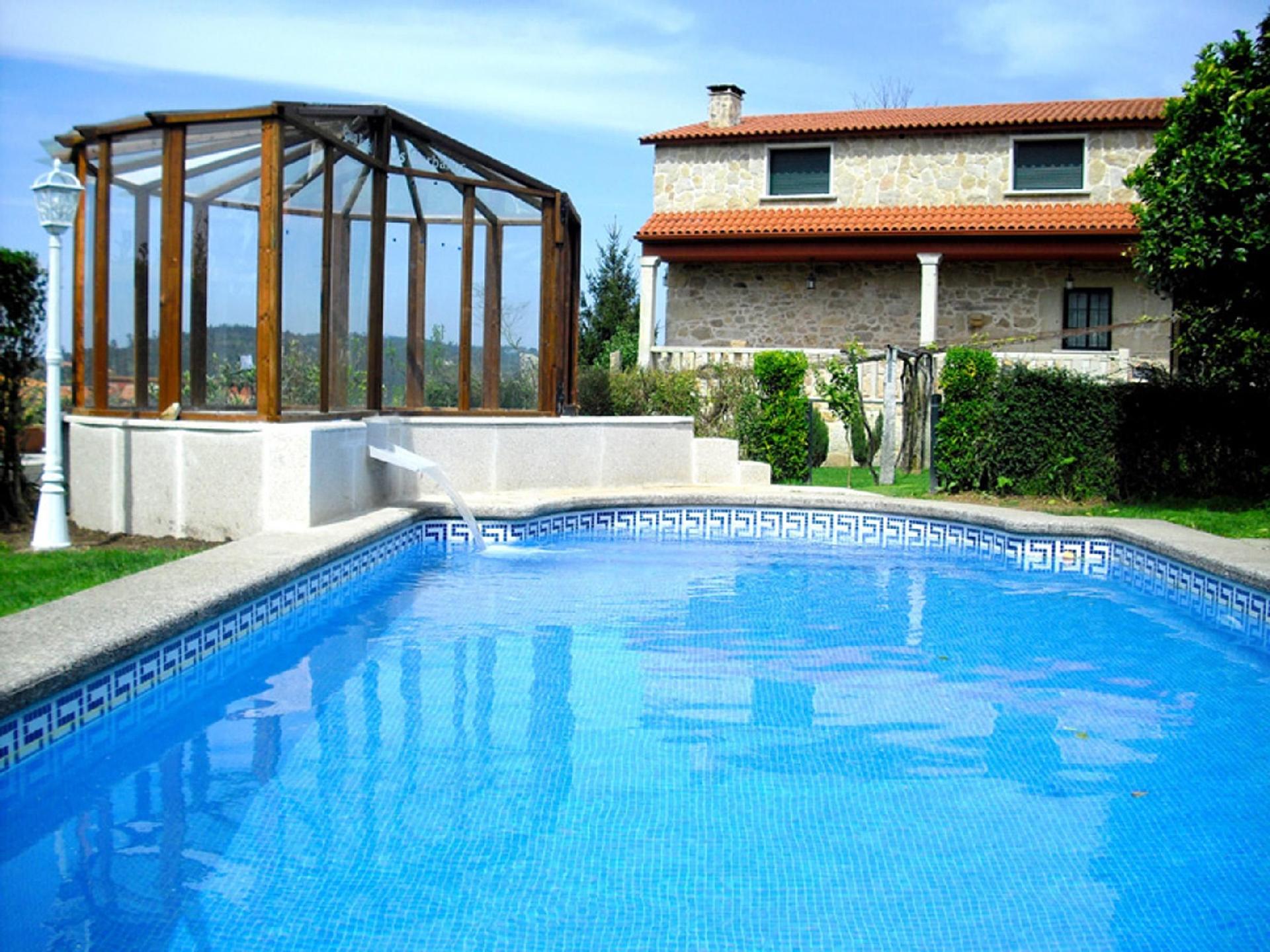Ferienhaus mit Privatpool für 13 Personen ca.   Galizien