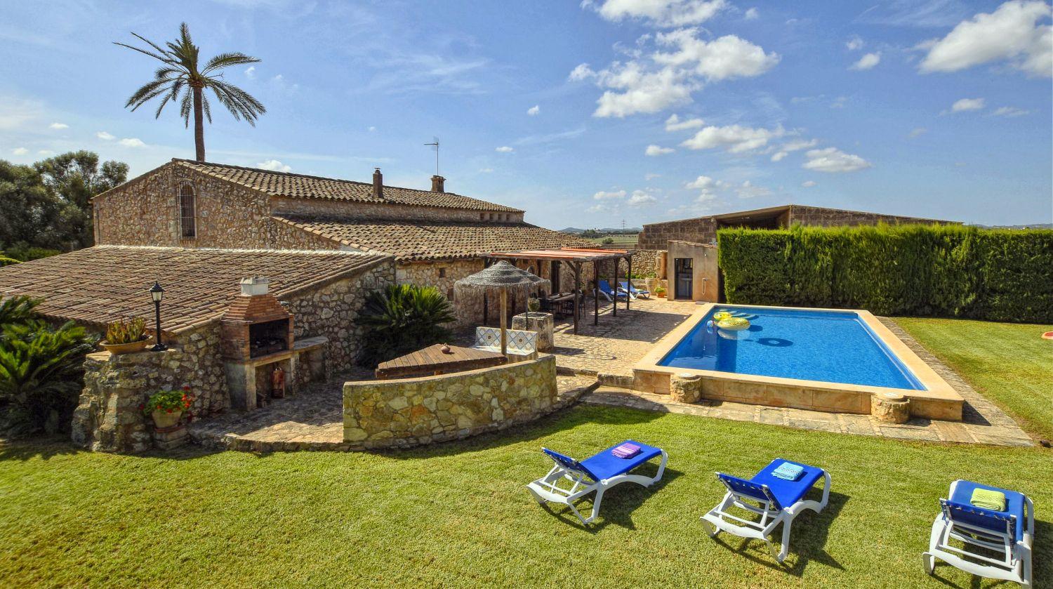 Perfektes Ferienhaus in Vilafranca De Bonany mit P Ferienhaus  Mallorca Ostküste