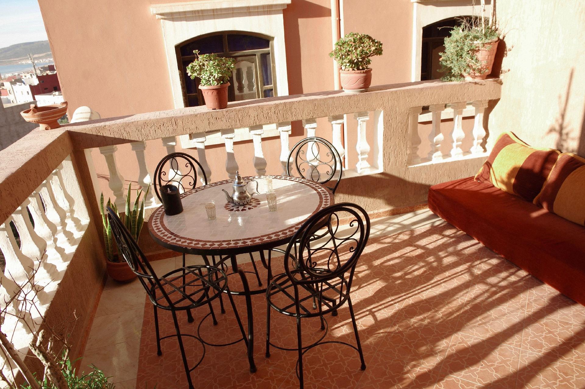 Ferienwohnung mit Terrasse und Meerblick Ferienwohnung in Marokko