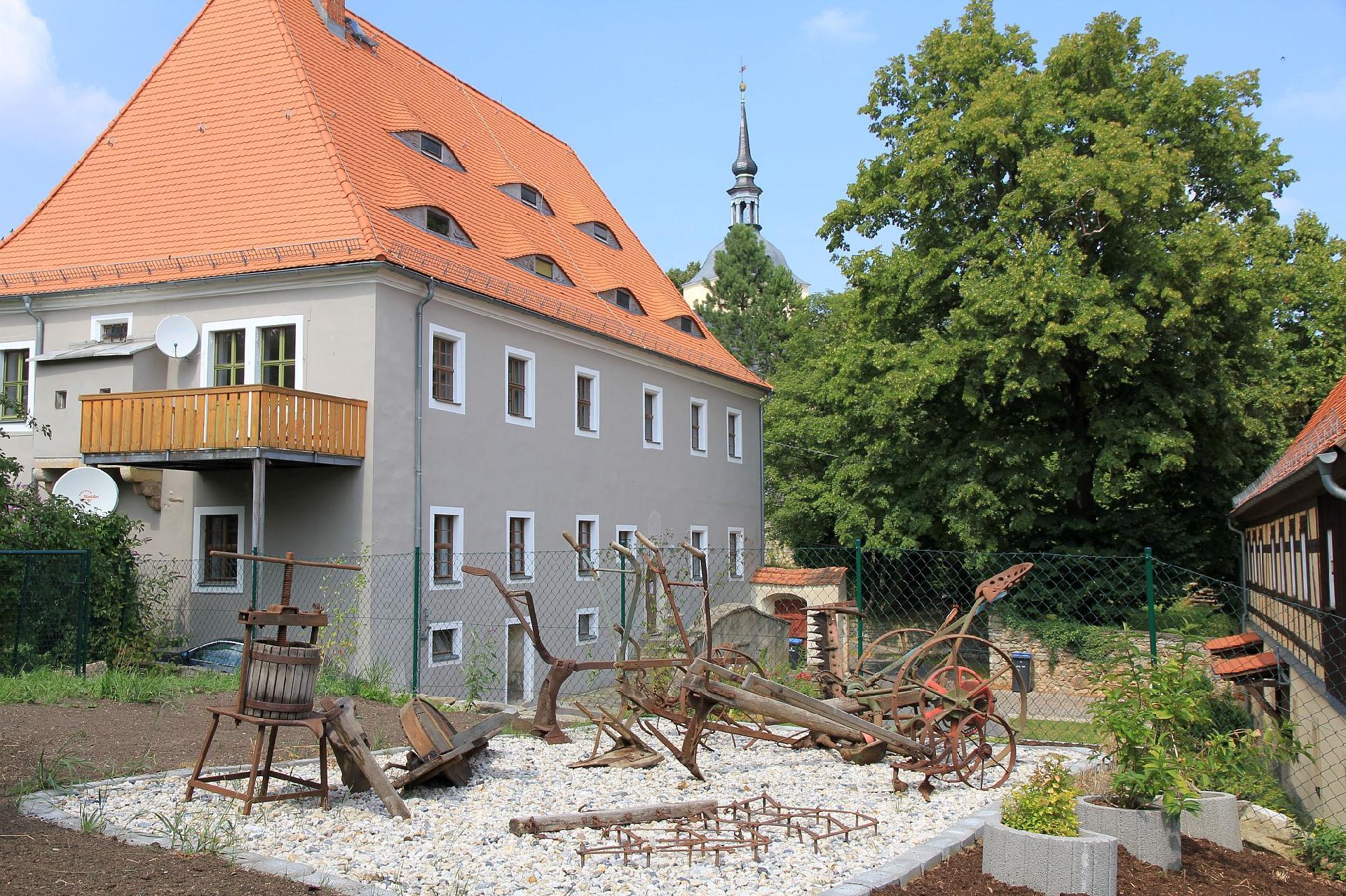 Wohnung in Maxen mit Terrasse, Garten und Grill Ferienwohnung in Sachsen