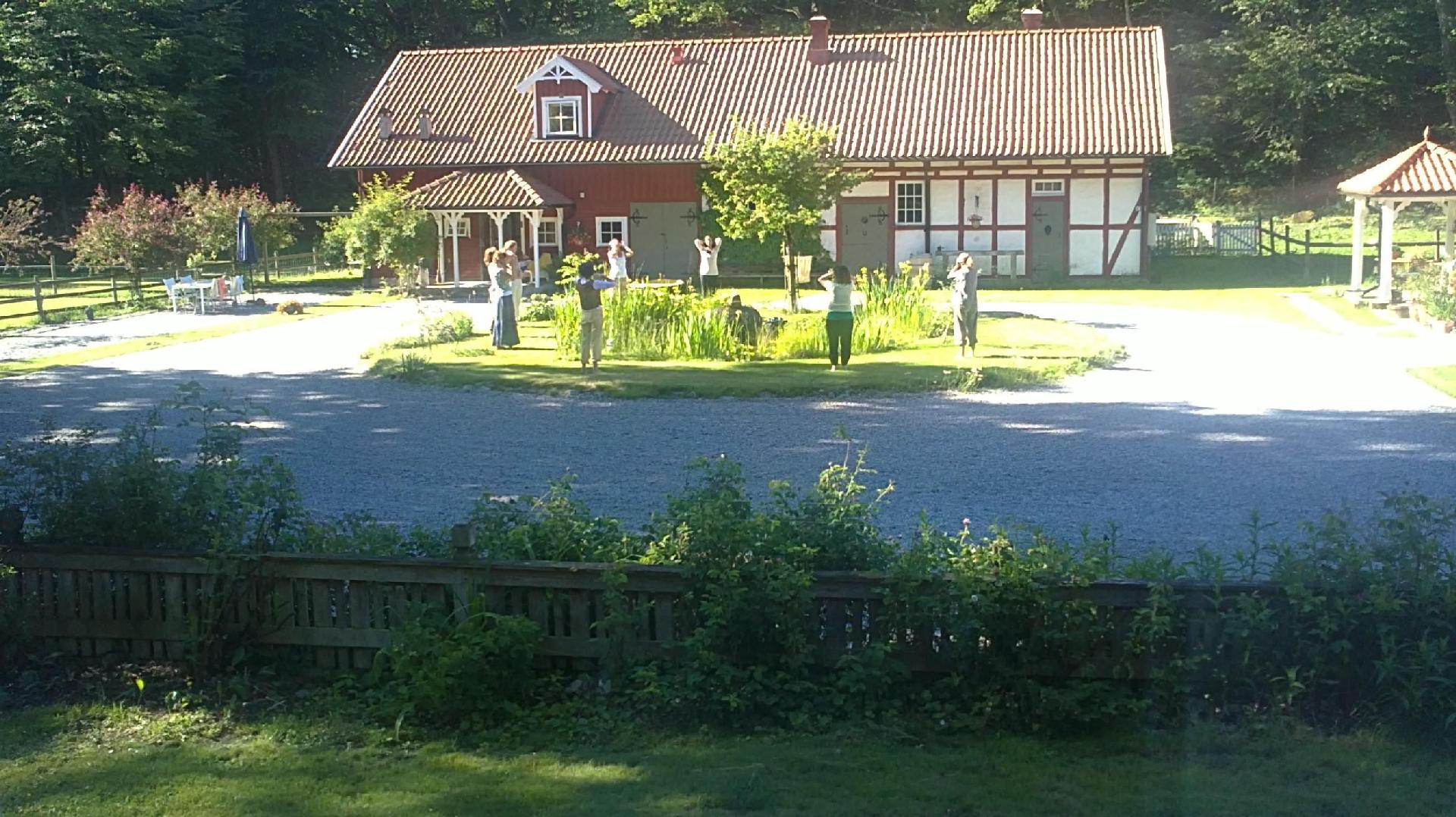 Ferienhaus mit Balkon, Terrasse und Garten Ferienhaus in Schweden