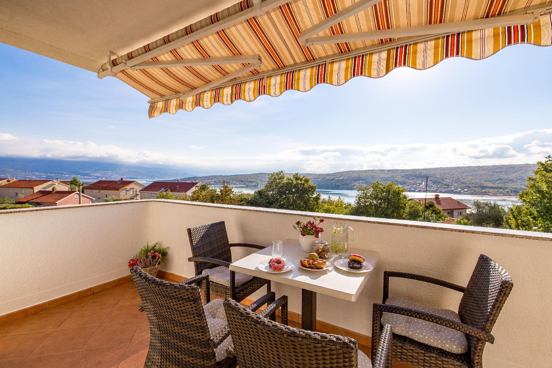 Apartment mit zwei Schlafzimmern und atemberaubend Ferienhaus  kroatische Inseln