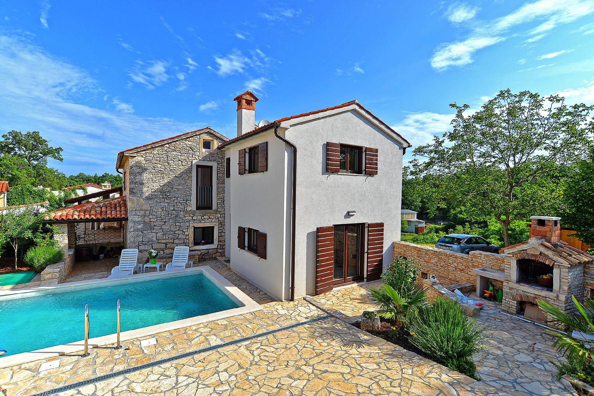 Ferienhaus mit Privatpool für 6 Personen ca.   in Istrien