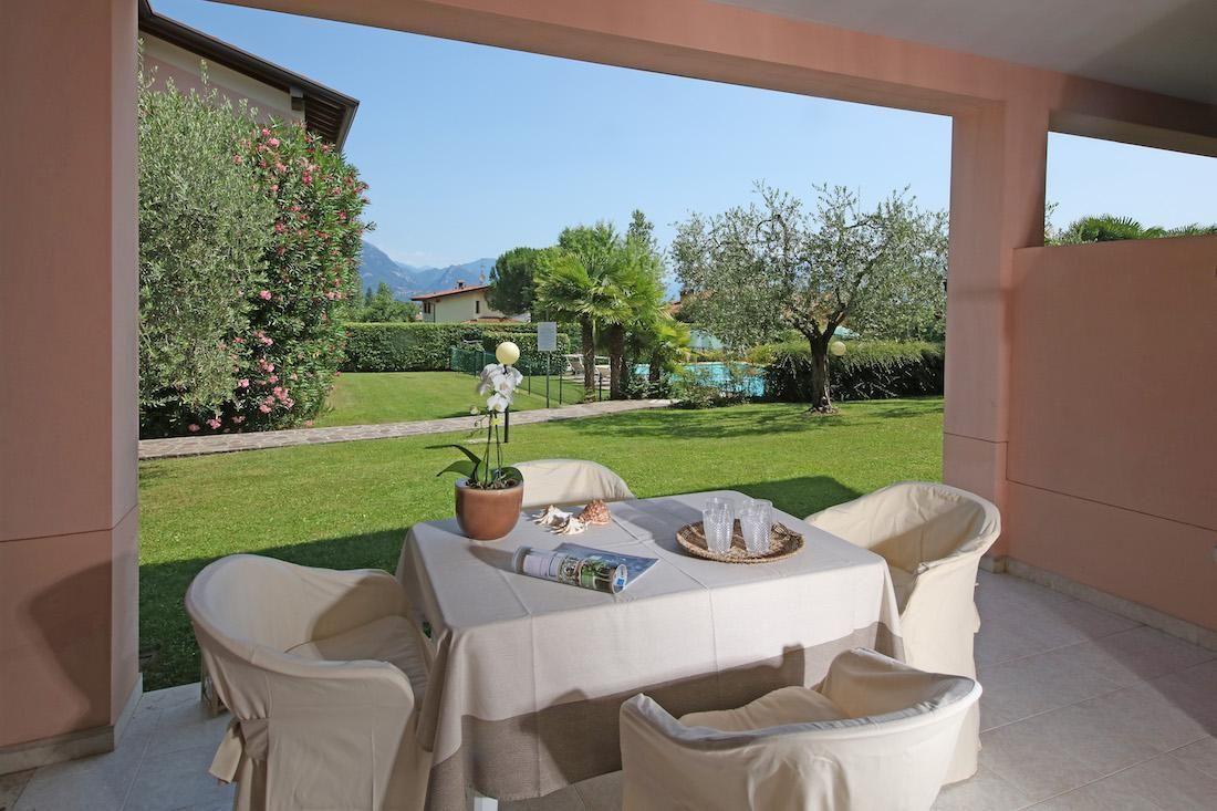 Appartement in Solarolo mit Terrasse, Garten und G Ferienhaus  Gardasee - Lago di Garda