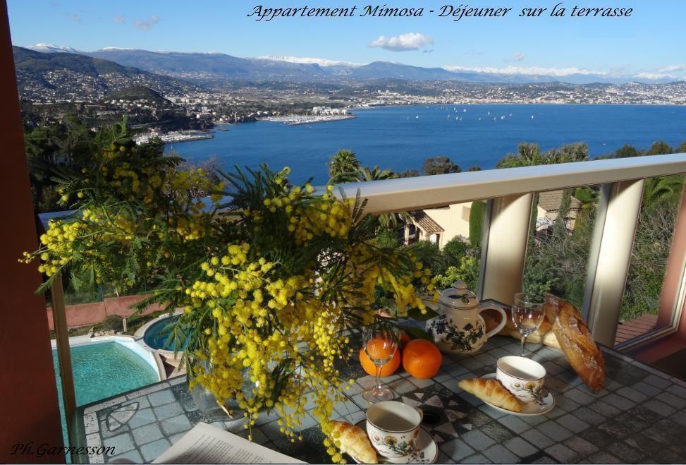  Ferienwohnung mit Balkon und Meerblick für z Ferienwohnung  Côte d'Azur