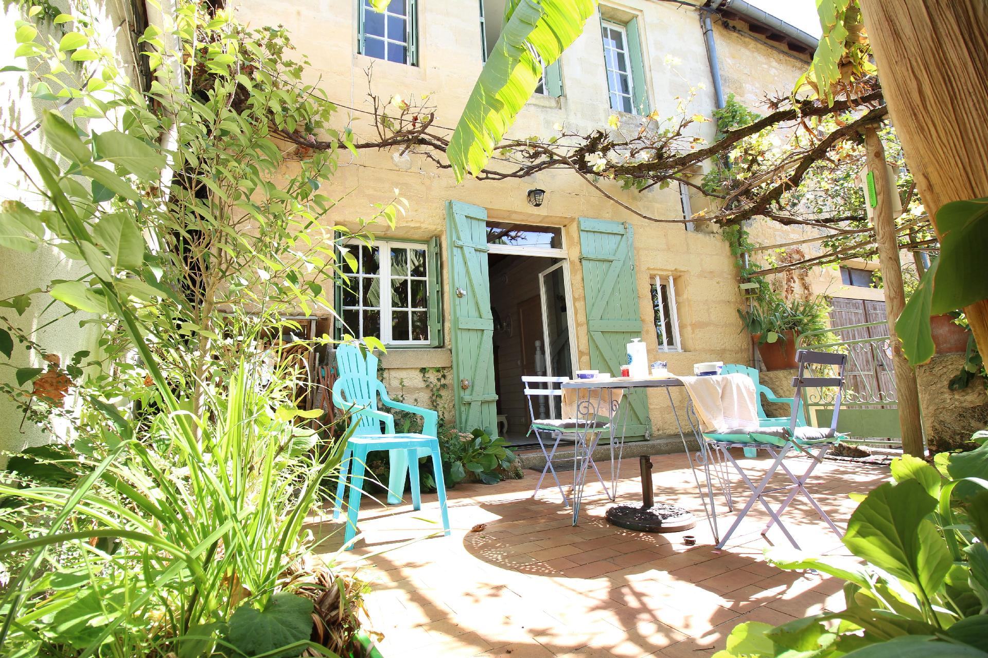 Claires gemütliches Haus mit Terrasse und Hau Ferienhaus in Bergerac